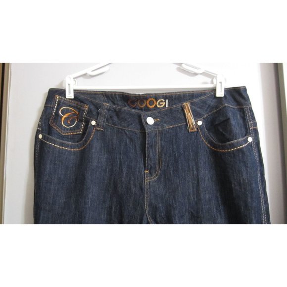 Coogi Australia 22 Straight Dark Wash Logo Denim Jeans - Picture 2 of 7